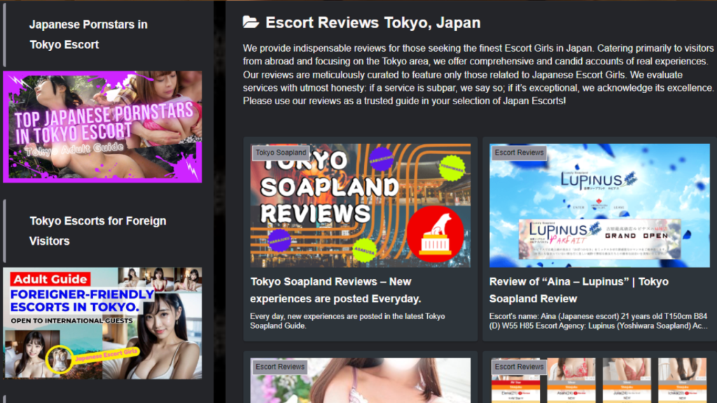 Tokyo Escort Guide