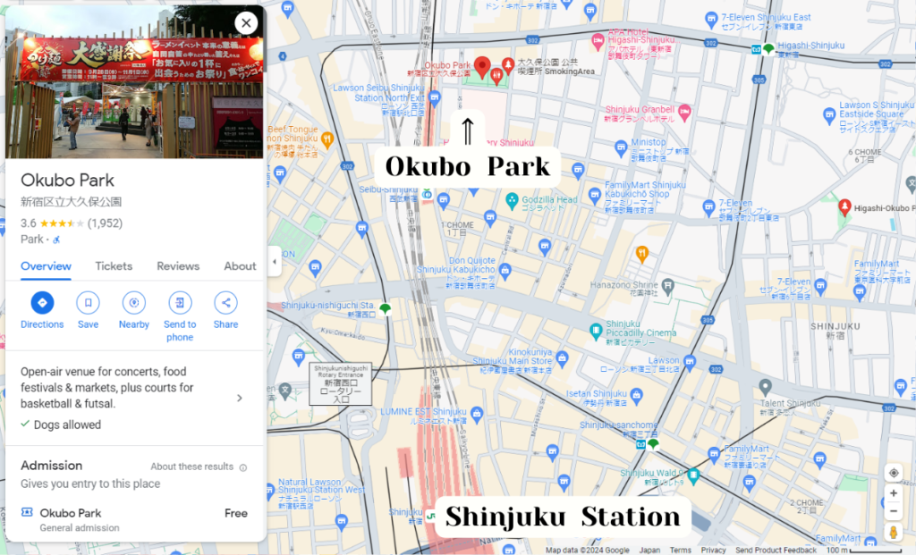 Tokyo Hookers Map